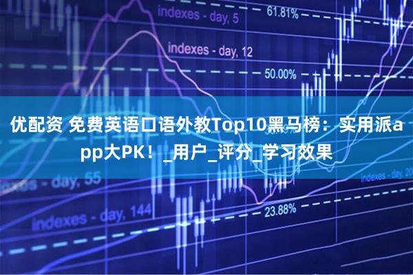 优配资 免费英语口语外教Top10黑马榜：实用派app大PK！_用户_评分_学习效果