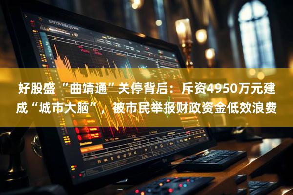 好股盛 “曲靖通”关停背后:斥资4950万元建成“城市大脑”,被市民举报财政资金低效浪费